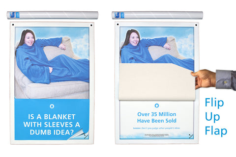 A Dumb Idea - Blanket with Sleeves