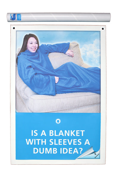 A Dumb Idea - Blanket with Sleeves