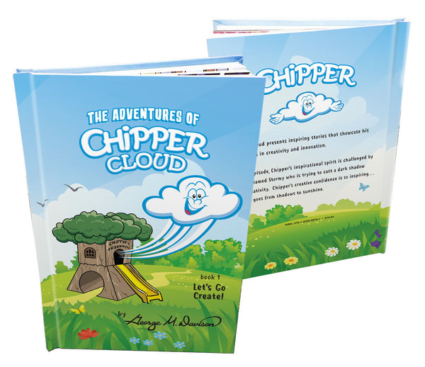 Chipper and Stormy Cloud (set of 2) + Chipper Book half off