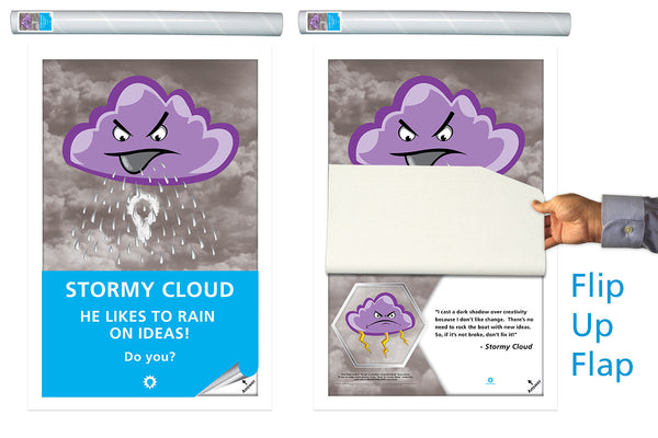 Chipper and Stormy Cloud (set of 2)