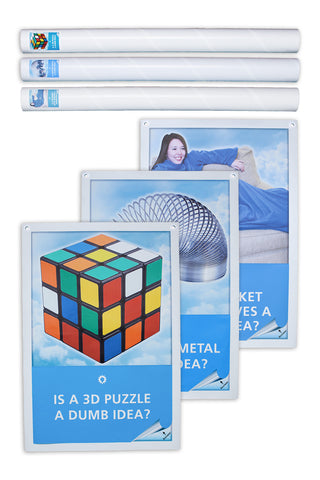 A Dumb Idea (Set of 3, Blanket with sleeves, Twisted Metal, 3D Puzzle)