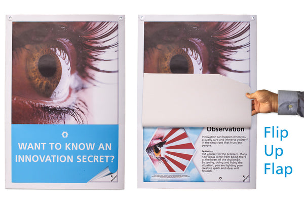 Innovation Secrets (Set of 3, Pens, Pencils, Observation)